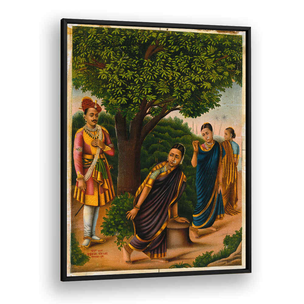 SAKUNTALA WITH TWO WOMEN