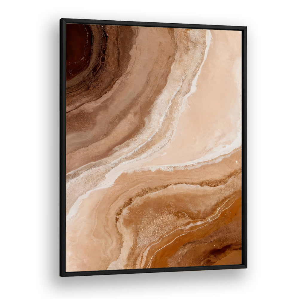 Stunning SANDSTONE IN BROWN HUES, ABSTRACT PAINTINGS, showcasing rich browns for elegant home décor. Perfect centerpiece.