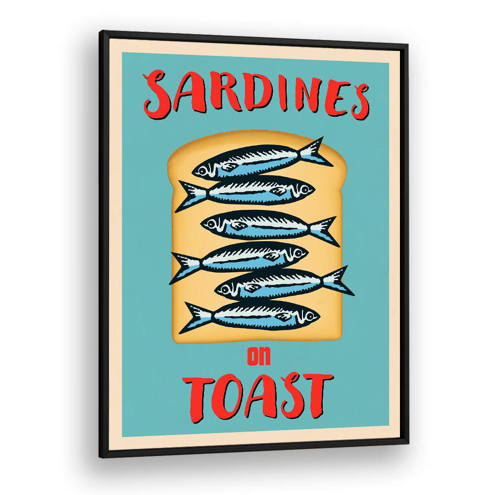 SARDINES ON TOAST , BAR & CAFE ART
