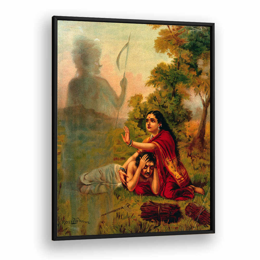 SAVITRI PLEADING WITH YAMA FOR HER HUSBAND