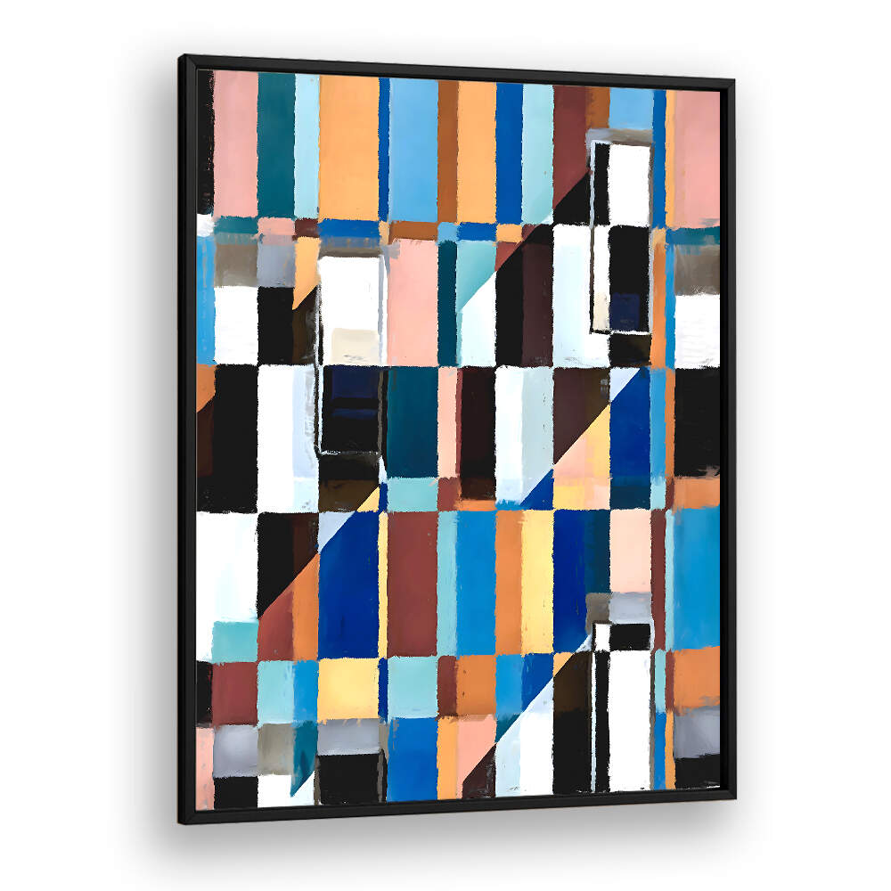 SCANDINAVIAN EARTH , GEOMETRIC ART PRINTS