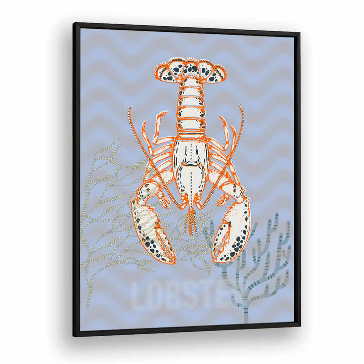 Vibrant SEA LIFE LOBSTER II beach painting, capturing coastal serenity and perfect for ocean lovers.