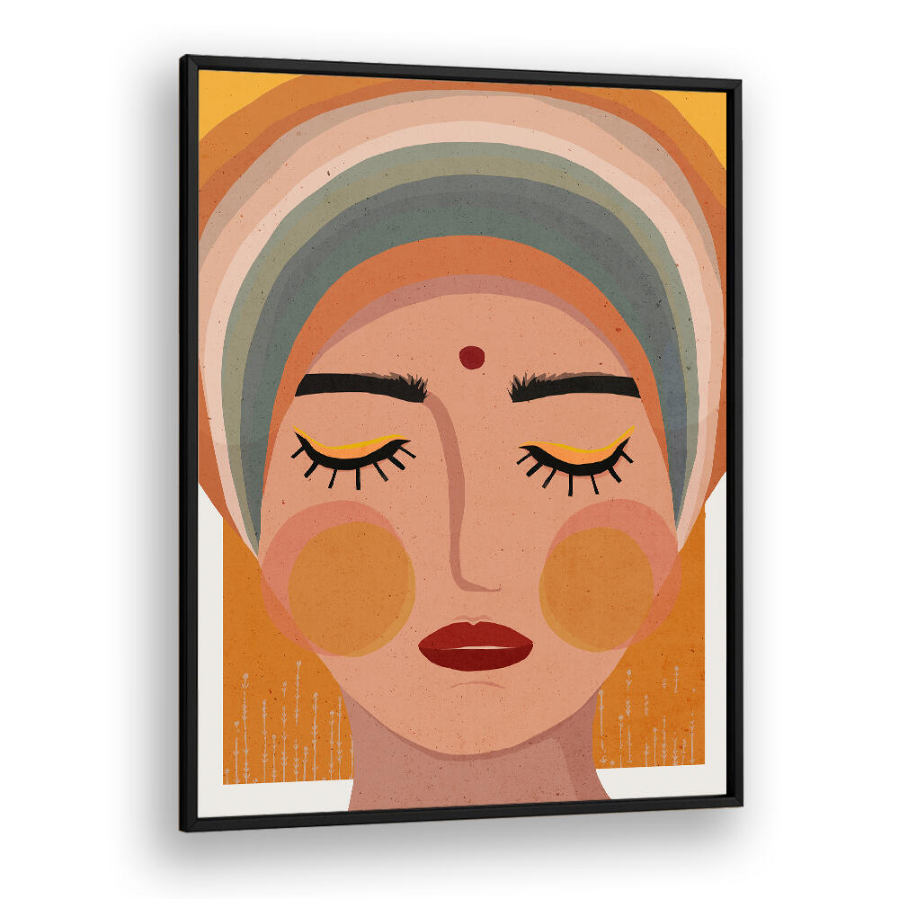 SERENE CONTEMPLATION , PORTRAITS & FIGURATIVE ILLUSTRATIONS