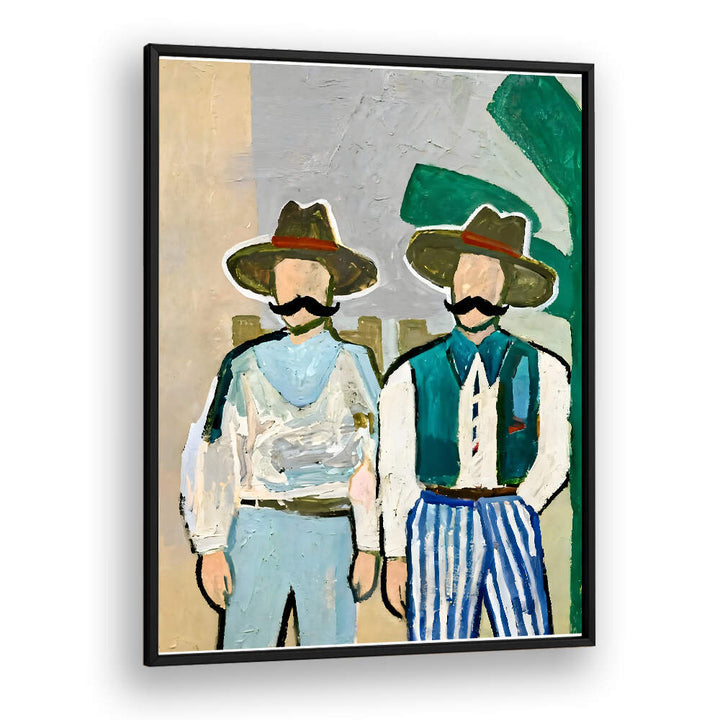 SIDE BY SIDE , PORTRAITS & FIGURATIVE ILLUSTRATIONS