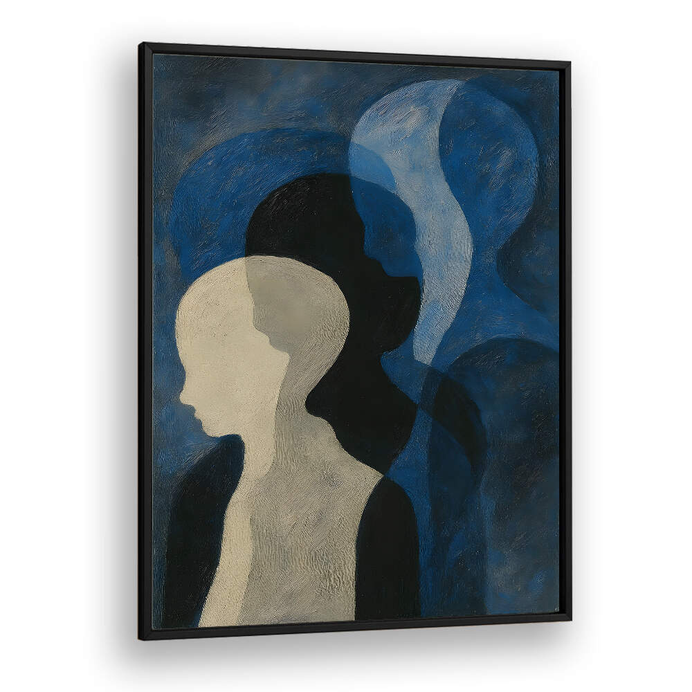 SILENT ECLIPSE , EXPRESSIONISM PAINTINGS