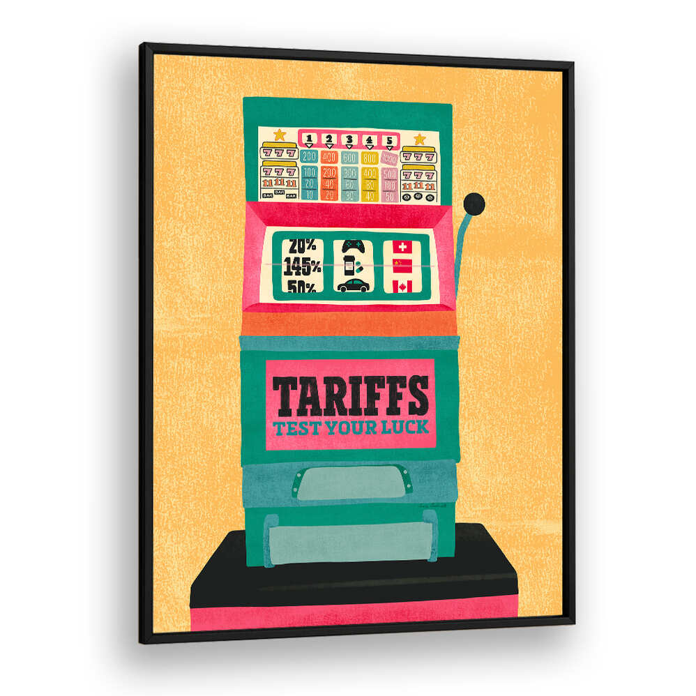 SLOT MACHINE TARIFFS , GAMING POSTERS