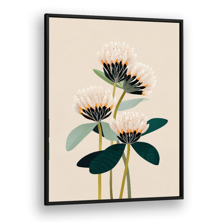 SOFT BOTANICA , FLORAL FLOWER PAINTINGS