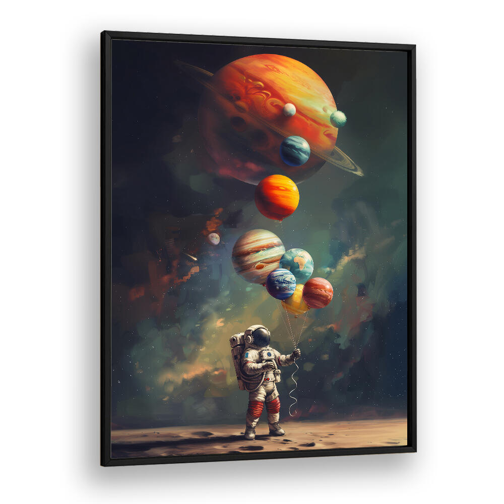SPACE BALLOON , SURREAL ART PRINTS