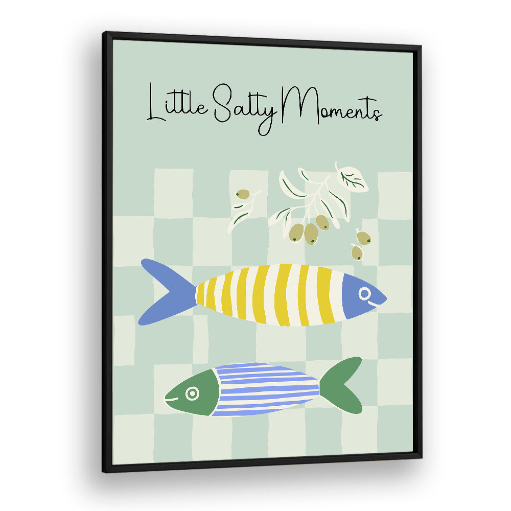 STRIPED FISH AND OLIVES