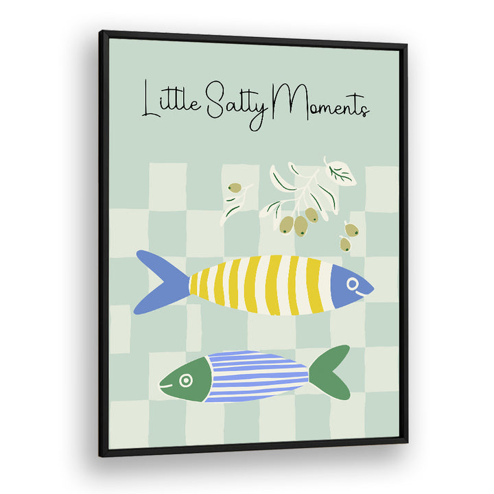 STRIPED FISH AND OLIVES
