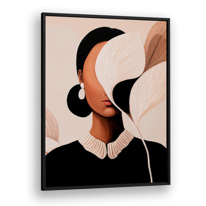 STUDIO PALETTE WOMAN , PORTRAITS & FIGURATIVE ILLUSTRATIONS