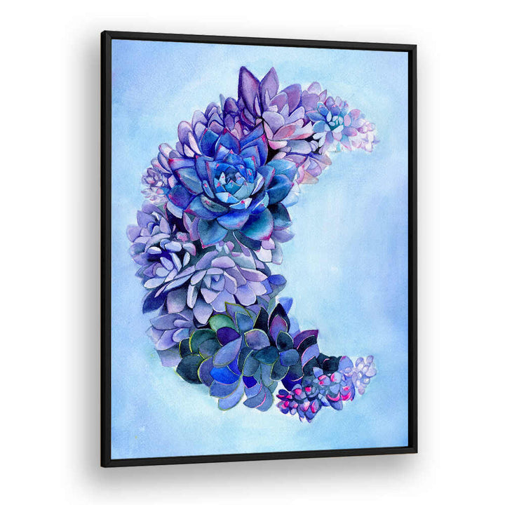 SUCCULENT MOON GARDEN LARGE , KIDS ROOM PAINTINGS