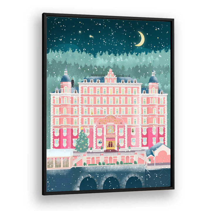 THE GRAND BUDAPEST HOTEL HOLIDAYS , TRAVEL POSTERS