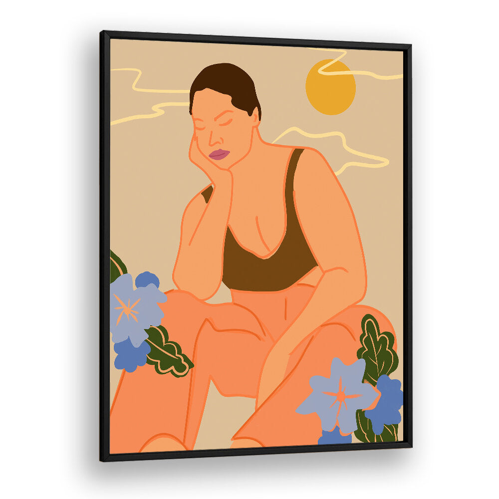 THINKING ABOUT LIFE , PORTRAITS & FIGURATIVE ILLUSTRATIONS