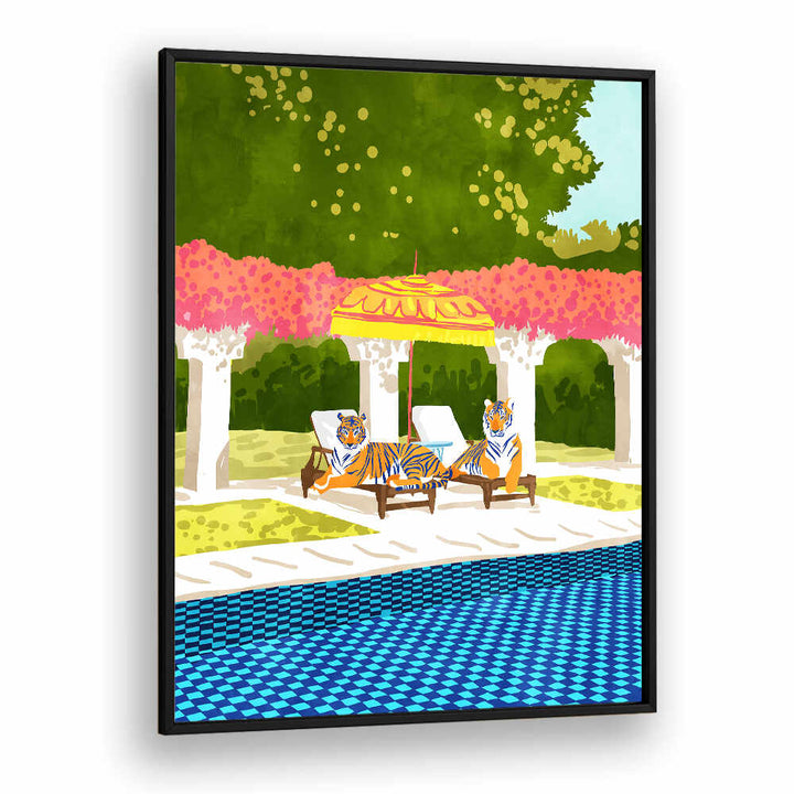 TIGER VACAY , ANIMAL PAINTINGS