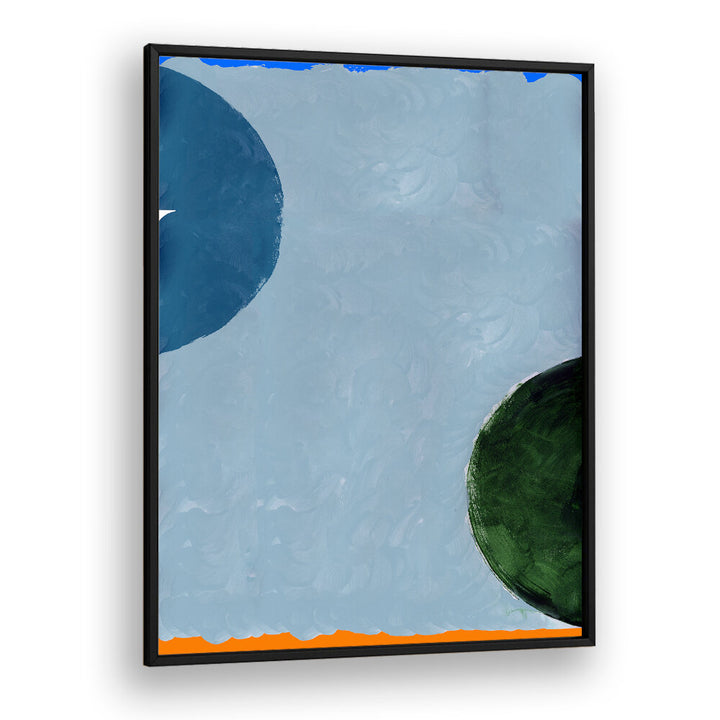 TIME & SPACE II geometric art print features bold designs and vibrant colors, perfect for modern decor.