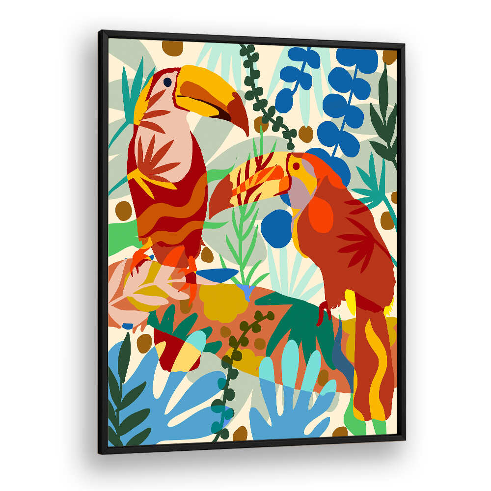 TOUCAN OF MY LOVE , ANIMAL PAINTINGS