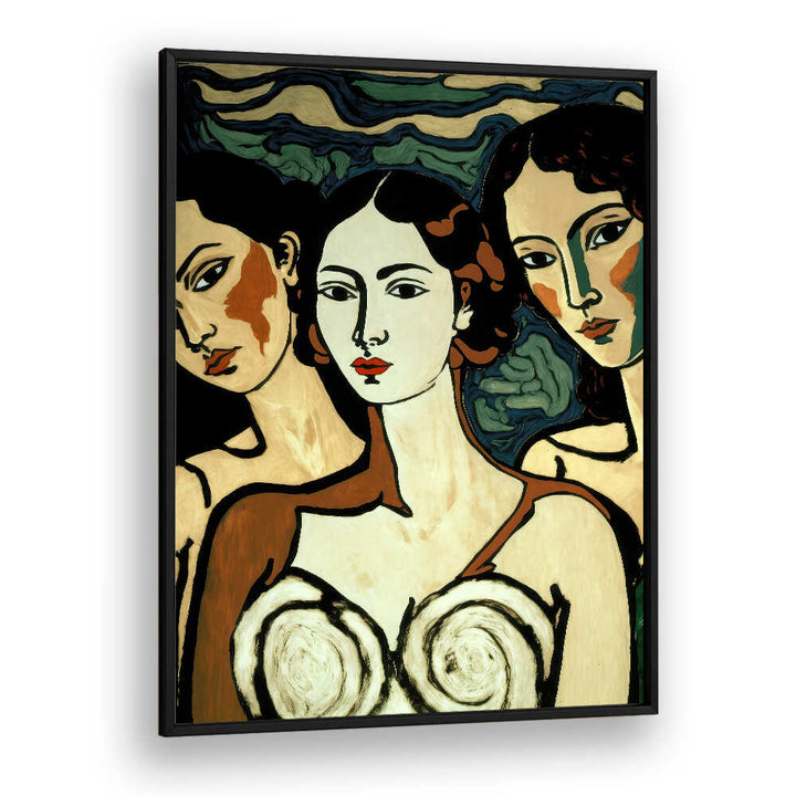 TRIO OF ELEGANCE , PORTRAITS & FIGURATIVE ILLUSTRATIONS