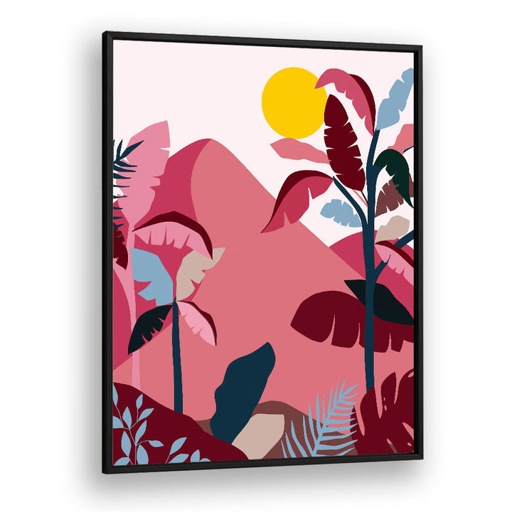 TROPICAL SUNDOWNER , LANDSCAPE PAINTINGS