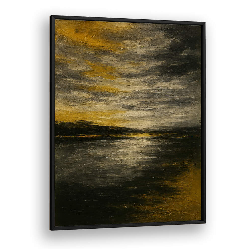 TWILIGHT DRIFT , EXPRESSIONISM PAINTINGS