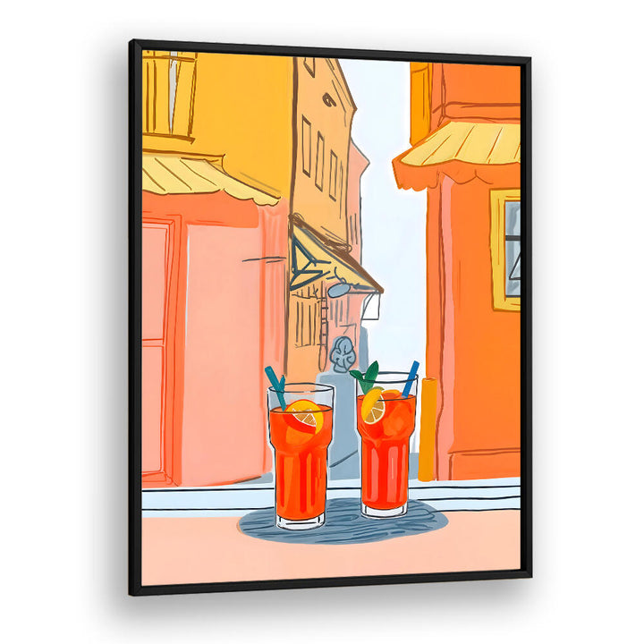 TWO APEROLS PLEASE , BAR & CAFE ART