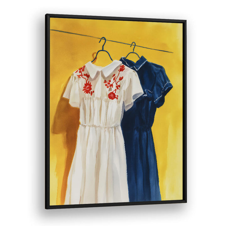 TWO DRESSES , FASHION POSTERS