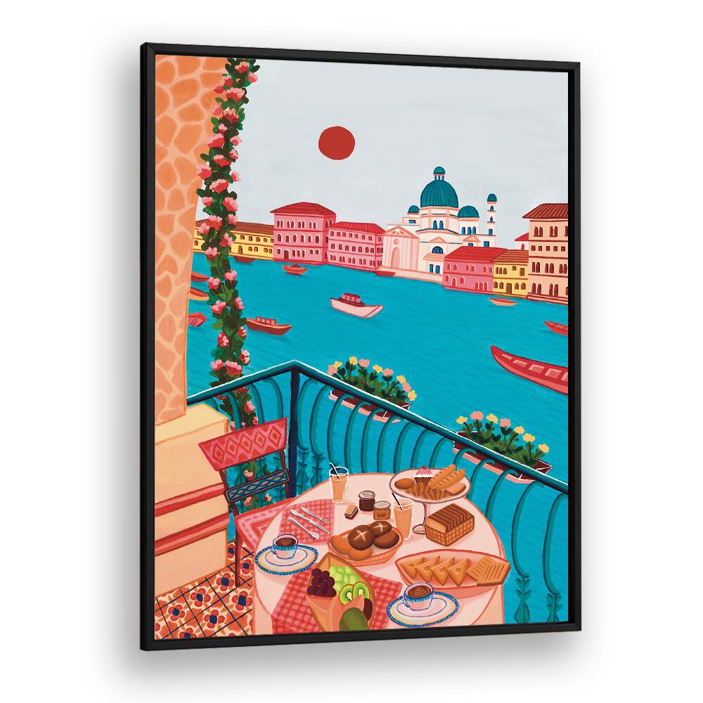 VENICE CAFEV , TRAVEL POSTERS