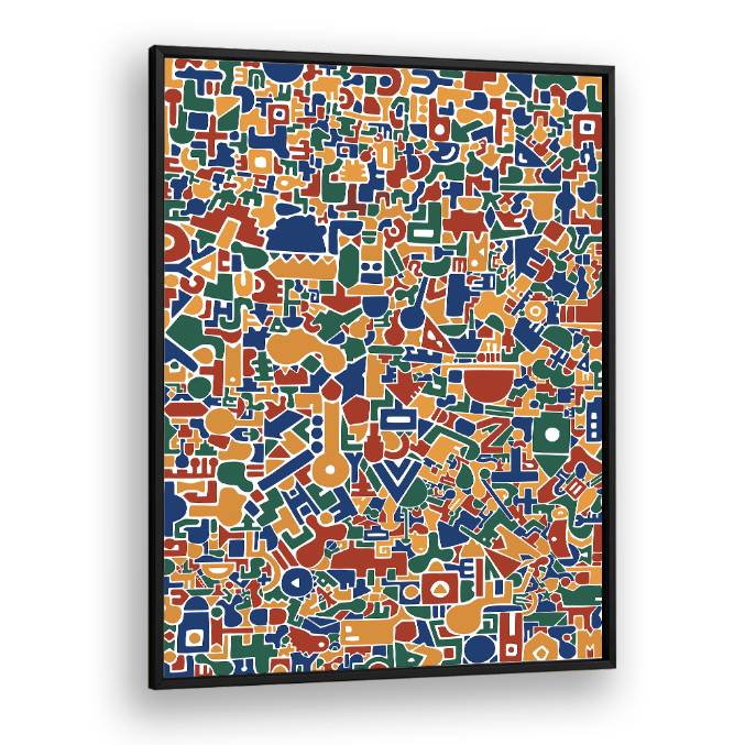 VIBRANT GEOMETRIC PUZZLE