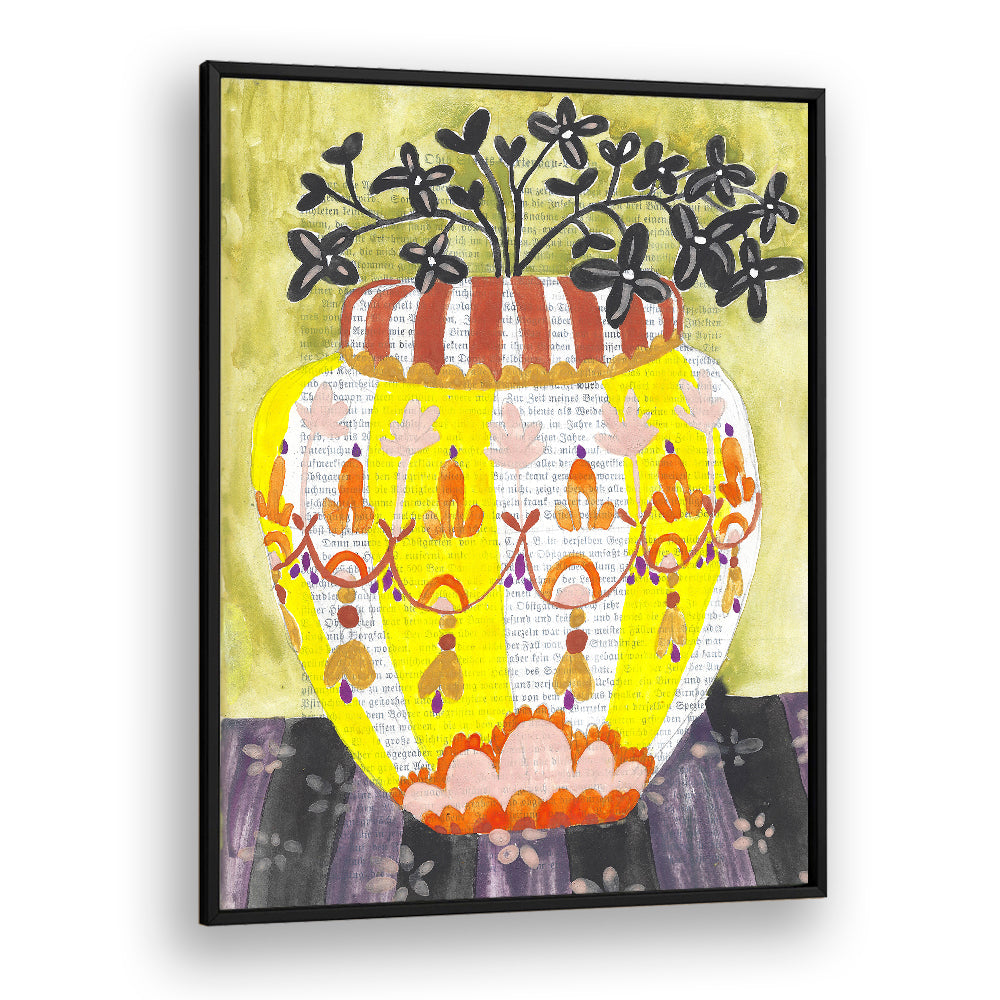 VIBRANT STRIPED VASE