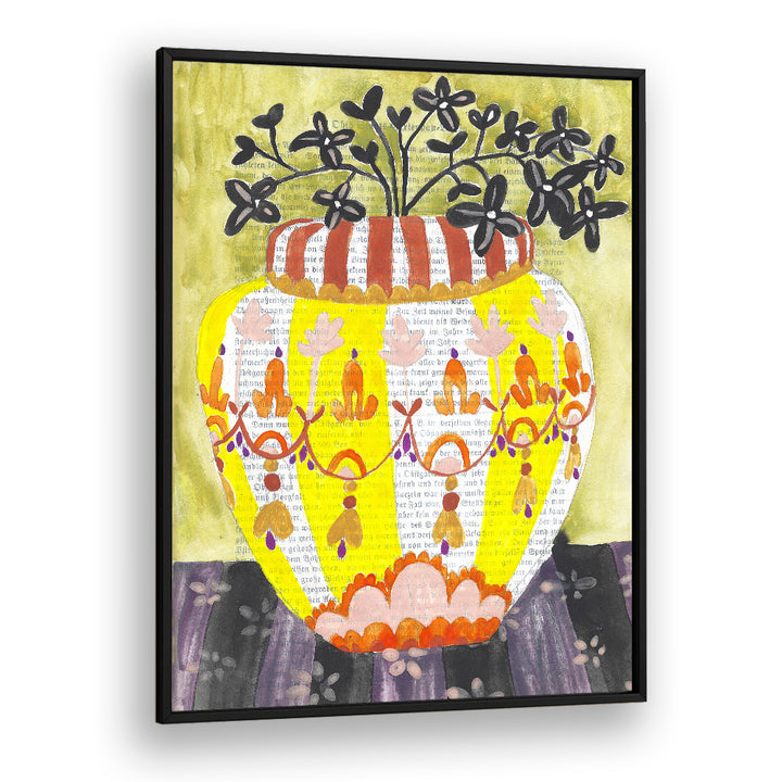 VIBRANT STRIPED VASE