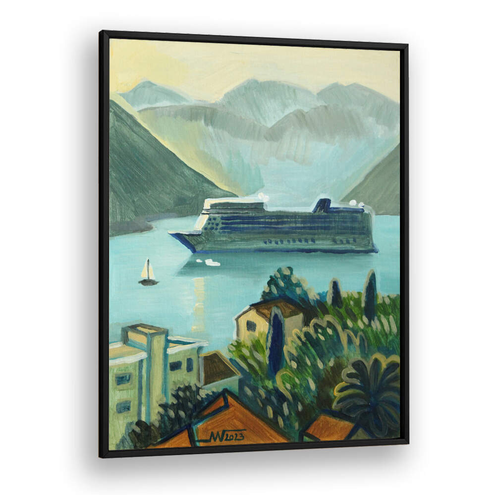 VIEW FROM THE WINDOW II , RETRO ART