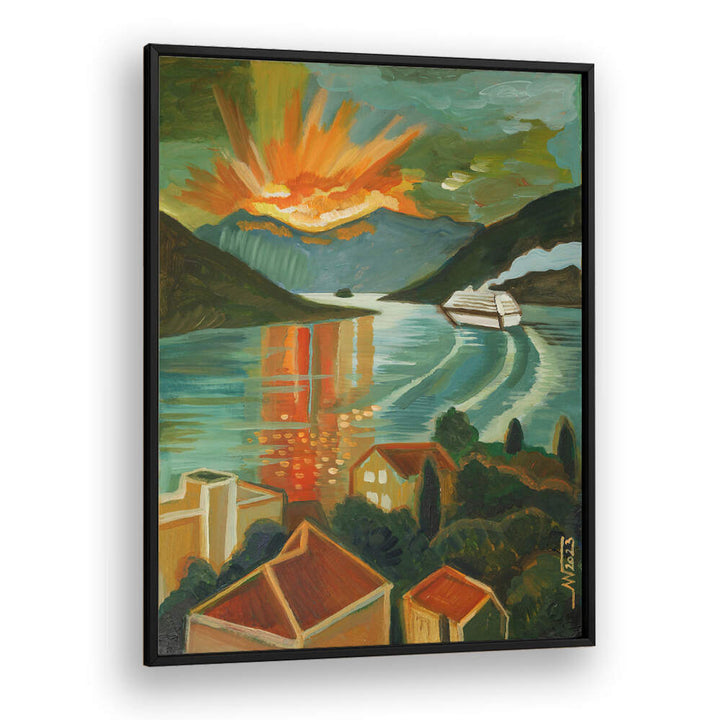 VIEW FROM THE WINDOW , RETRO ART