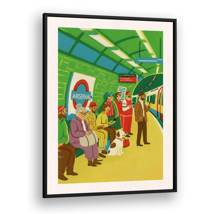 WAITING ON LONDON UNDERGROUND