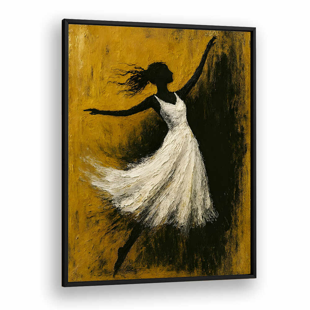 WALTZ OF THE WHITE VEIL , EXPRESSIONISM PAINTINGS