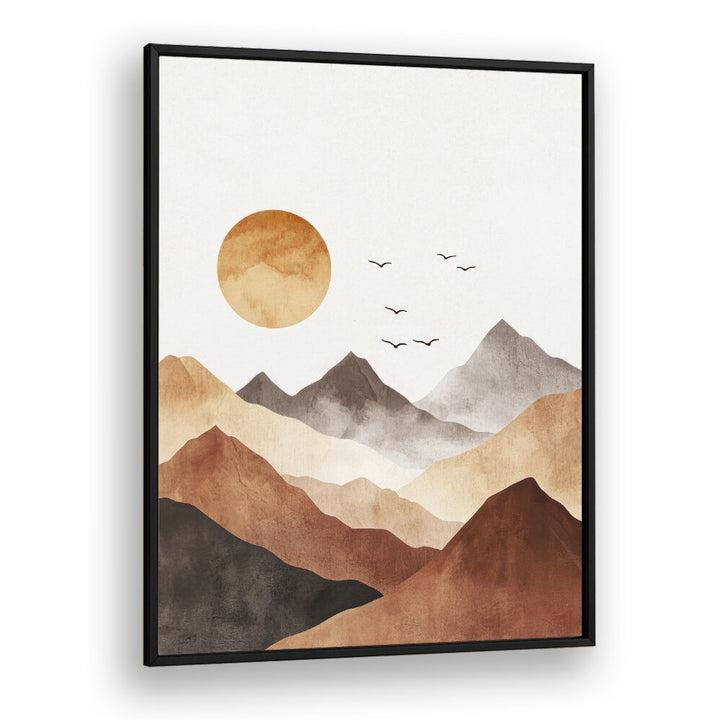 WATERCOLOUR HILLS , LANDSCAPE PAINTINGS