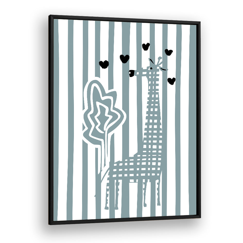 WHIMSICAL GIRAFFE AND HEARTS
