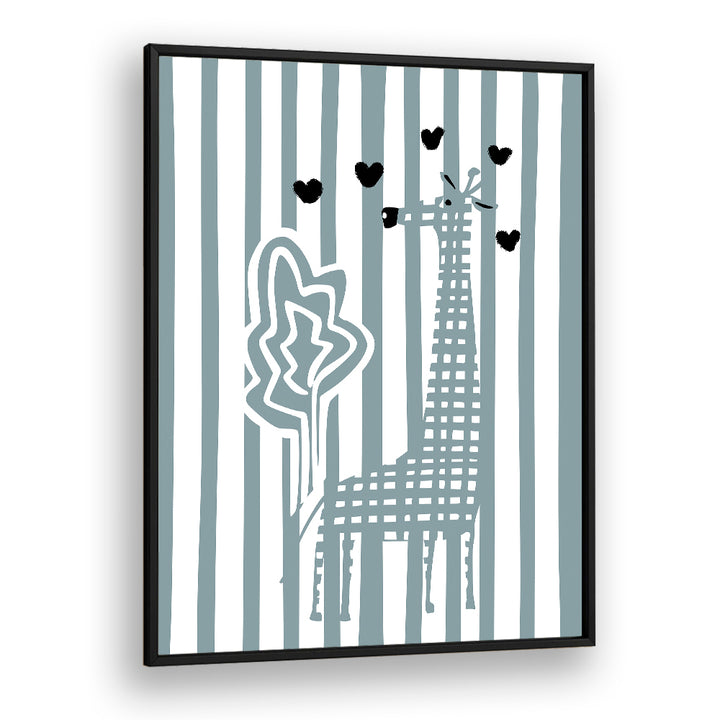 WHIMSICAL GIRAFFE AND HEARTS