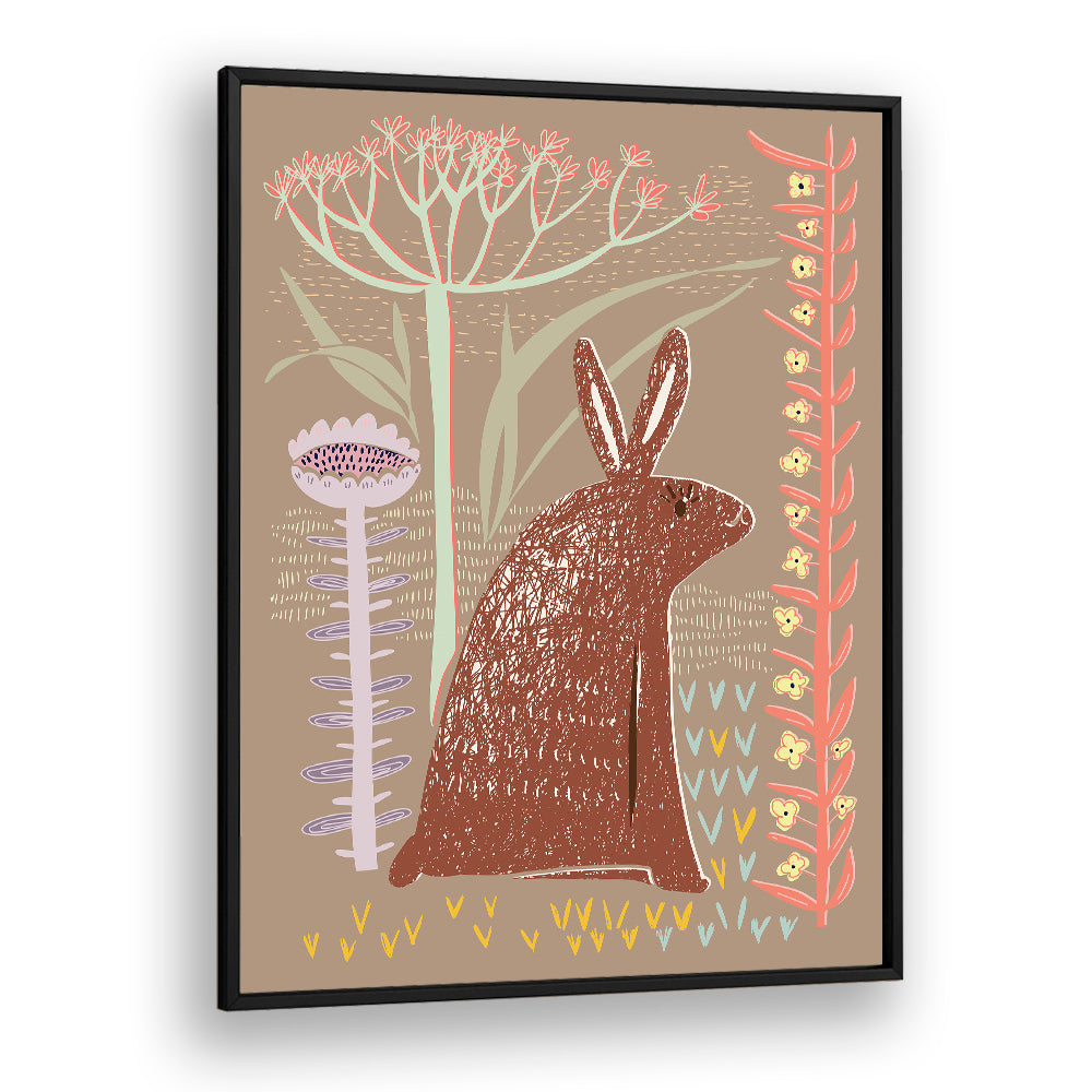 WHIMSICAL WOODLAND RABBIT