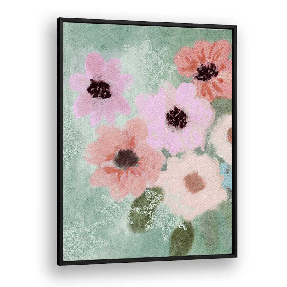 WINTER BLOSSOMS , FLORAL FLOWER PAINTINGS