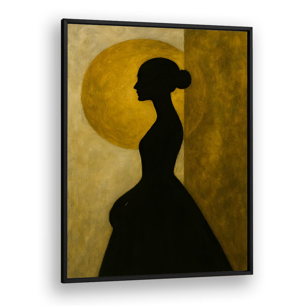 WOMAN BEFORE THE SUN , EXPRESSIONISM PAINTINGS