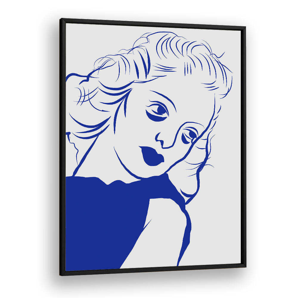 WOMAN FACE , PORTRAITS & FIGURATIVE ILLUSTRATIONS