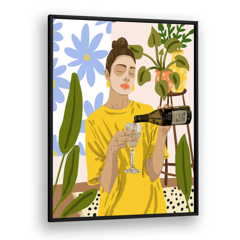 WOMAN IN A YELLOW