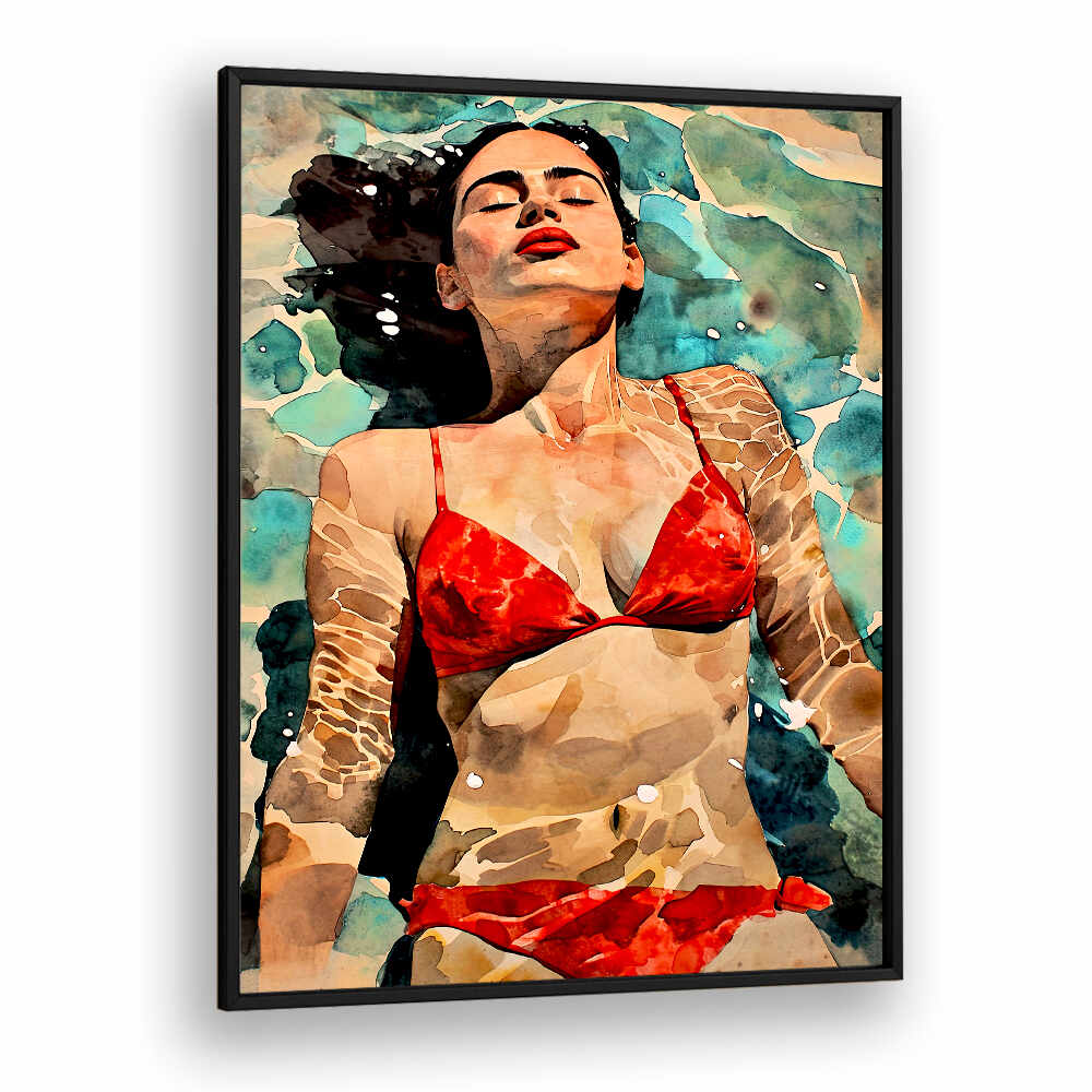 WOMAN LIFE WARM BATH , FASHION POSTERS
