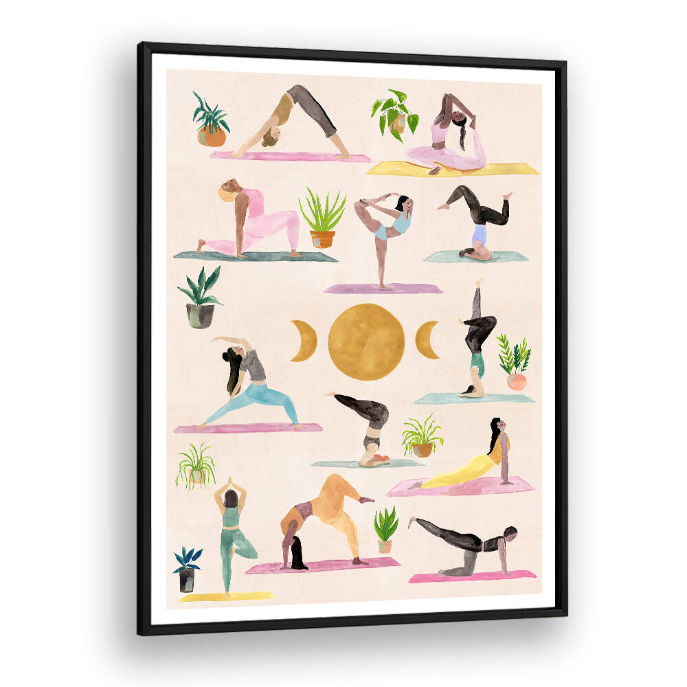 YOGA POSTER , HEALTH & WELNESS