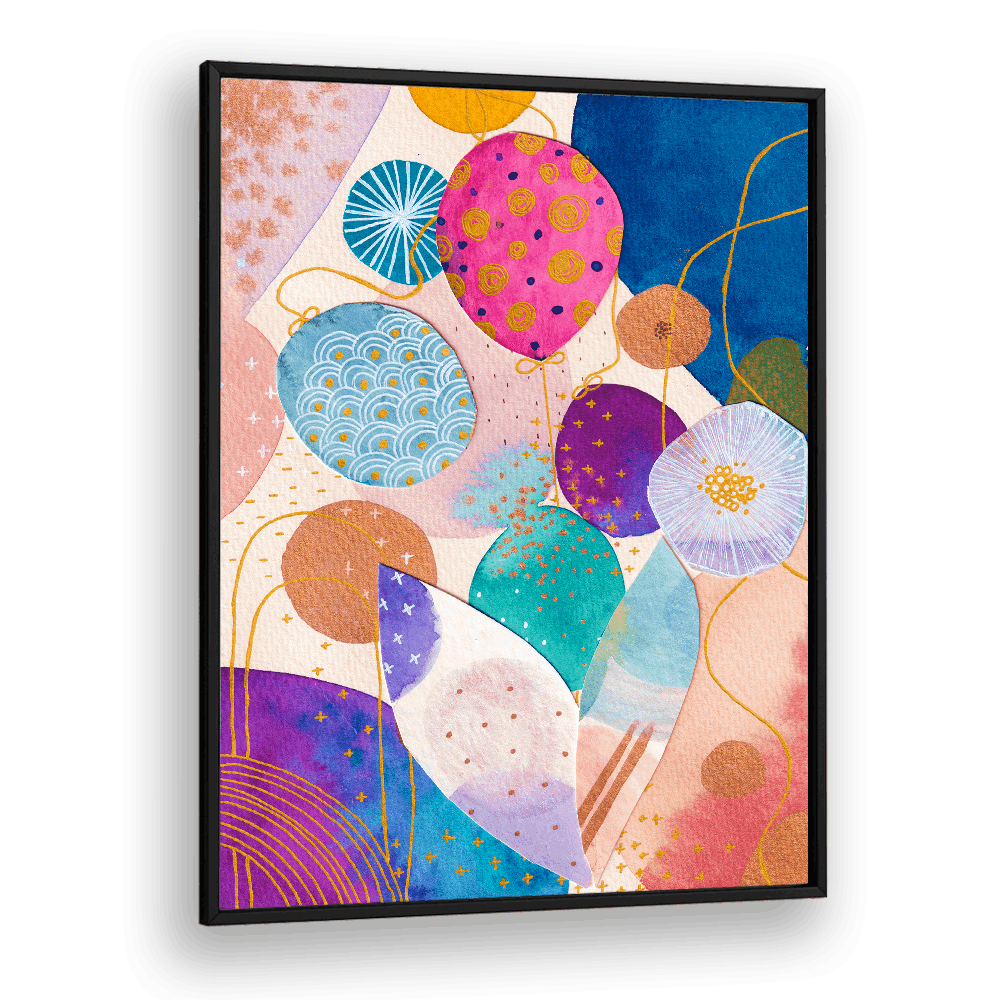 BALLOONS FOR NINO , ABSTRACT PAINTINGS