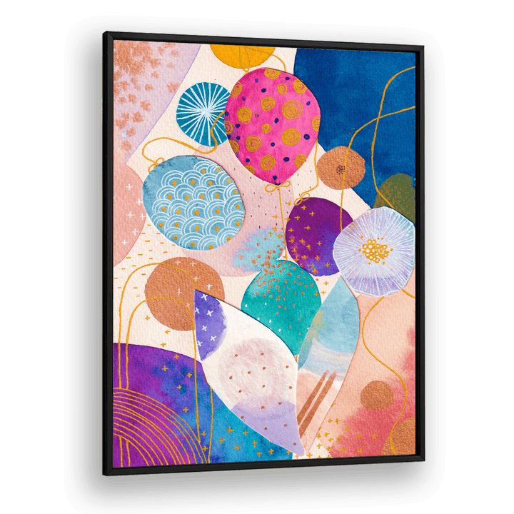 BALLOONS FOR NINO , ABSTRACT PAINTINGS