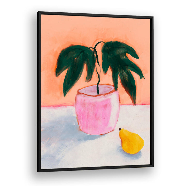 PINK POT, YELLOW PEAR , KITCHEN POSTERS