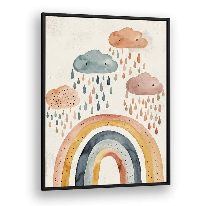 PLAYFUL RAINBOW , KIDS ROOM PAINTINGS