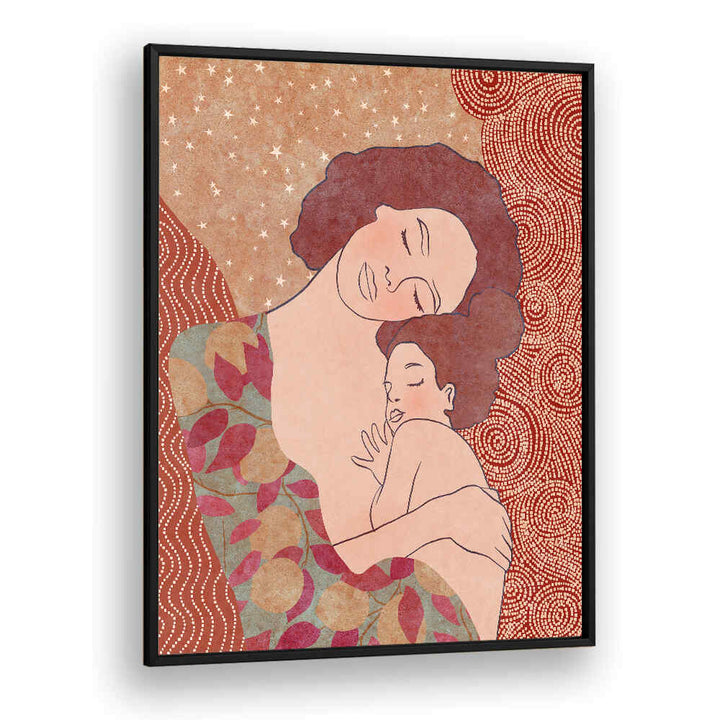 MOTHER AND DAUGHTER , PORTRAITS & FIGURATIVE ILLUSTRATIONS