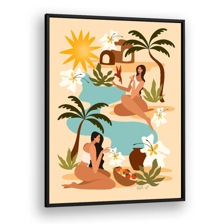 ISLAND SERENITY , BEACH PAINTINGS